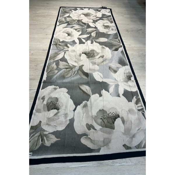 Desenli Bambu Şal 027G